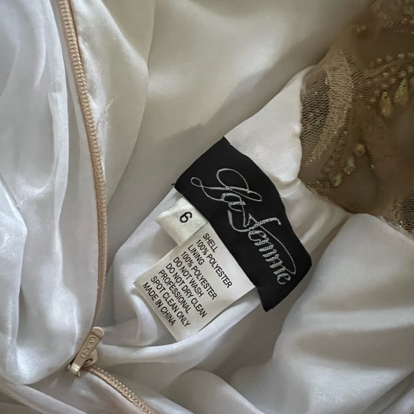 La Femme One Shoulder Gown - Picture 5 of 6